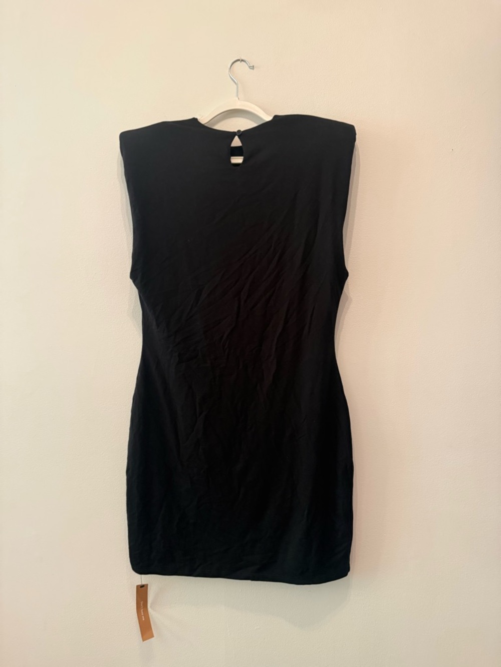 NWT XL Reformation $180 Rumi Black Mini Dress - Stretch Size XL - Picture 3 of 5